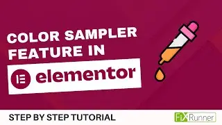 How To Use The Color Sampler In Elementor