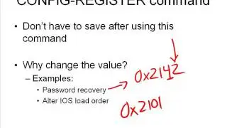 7. The Configuration Register