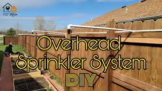 Overhead Sprinkler system for your garden beds