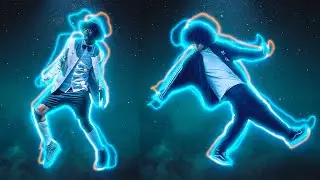 Neon Glowing Outline Effect - Photoshop Tutorial