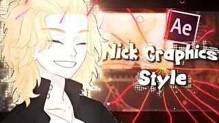 Edit Like nick graphics | After Effects AMV Tutorial