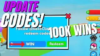 *NEW* UPDATE! 100K WINS* CODES* 🏆 Race Clicker ROBLOX