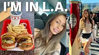 Come to LA with me 🌴 (apartment tour, target, whole foods, the grove, in-n-out)