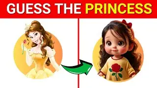 Guess The Disney Princess By The Cute Babies Version | Disney Princess Quiz