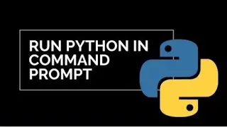 How To Run Python In Command Prompt | python first program hello world | write a python program