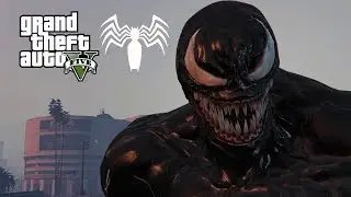 ULTIMATE ALIEN VENOM MOD w/ NEW POWERS! (GTA 5 Mods PC Gameplay)