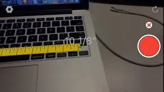 EzMeasure - Augmented Reality measuring tape for iOS 11