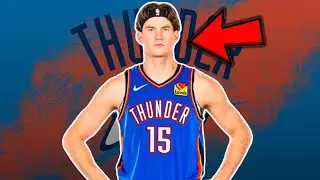 Oklahoma City Thunder Sign Branden Carlson