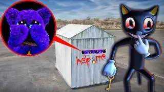 CatNap Кот Дремот против Картун Кэта в Реальной Жизни | Ангелина и Папа Раймик