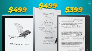 [Top 5] Best E-ink Tablets in 2024 - Best Ebook Readers You Should Consider Today!