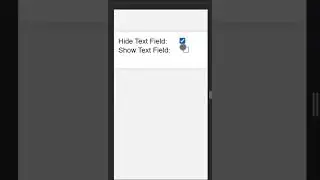 show and hide input fields based on checkbox selection