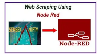 web scraping using Node red