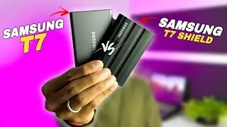 Samsung T7 vs T7 Shield🔥 - Best SSD Under 7K | Speed Test