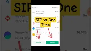 SIP vs One Time Investment Explained