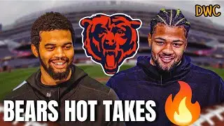 Caleb Passing for 4k Yards? Nate Davis Losing Starting Job? Reacting to your Chicago Bears Hot Takes