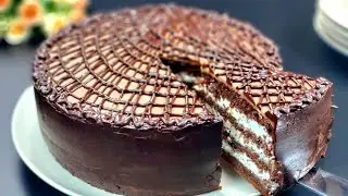 Шоколадный Торт "Эскимо"! Тает во рту!🍰Торт со вкусом Мороженого!