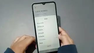 poco c50 change screen timeout, how to increase and decrease screen timeout, poco phone screen timeo