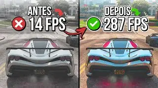 🔧 GTA V: COMO AUMENTAR FPS E RODAR EM PC FRACO 🔥 | Deixar GTA V Mais Leve ✔️