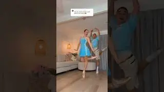 WAIT FOR IT! 😅🩰 - #dance #trend #viral #couple #funny #challenge #game #shorts