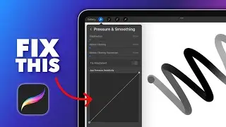 Best Apple Pencil settings for Procreate: Pressure Curve Explained