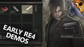 Playing Early Demo Builds of Resident Evil 4