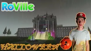 INSANE TRICK OR TREATING IN ROVILLE!  (RoVille Halloween Update)