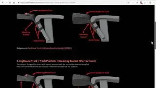 Chair Mounting for KeyMouse Track & Chair Track - KeyMouse Update Nov 1, 2018