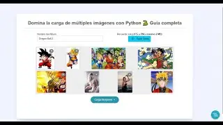 cargar múltiples imágenes con Python  🐍 Guía completa