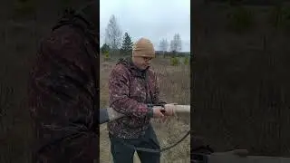 Отстрел самокрута на Соколе 2,3*35 дробь 5, дистанция 35м.