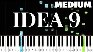 Gibran Alcocer - Idea 9 - Piano Tutorial (MEDIUM)