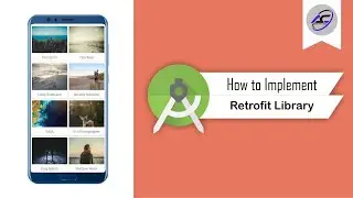 How to Implement Retrofit Library in Android Studio | RetrofitLibrary | Android Coding