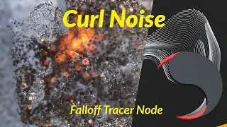 Curl Noise and Gradient Noise in Animation Nodes in Blender - Tutorial