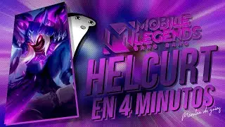 HELCURT EN 4 MINUTOS 👹 Como jugar con Helcurt, Guia, Buid, Combo, tutorial - MOBILE LEGENDS 👹