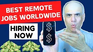 Best Remote Jobs Worldwide - 5 Websites For Best Work From Home Jobs (HIRING NOW)