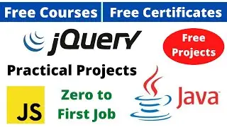 Udemy Free Certificate Courses Java Real life Projects jQuery JavaScript Online Classes