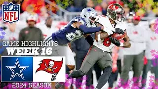 Dallas Cowboys vs. Tampa Bay Buccaneers [Week 16] Game Highlights | NFL Highlights 2024