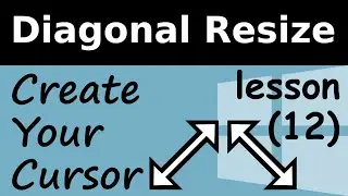 Create Cursor For Windows - (Diagonal Resize)
