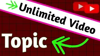 YouTube Video Ideas | How To Find Unlimited YouTube Video Topic