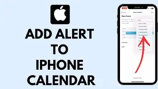 How to Add Alert to iPhone Calendar Events (EASY!)