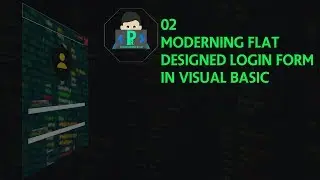 Modern Flat Designed Login Form In Vb.Net  || ProgrammingRush||