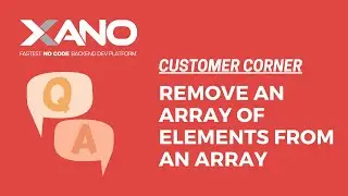 Removing an array of elements from an array