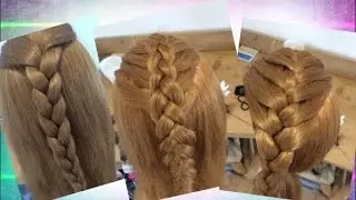 Braiding for beginners! French braid, Dutch braid and regular braid tutorial!