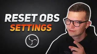 Restart OBS to DEFAULT Settings (EASY)