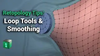 Blender Secrets - Loop Tools & Smoothing methods + ZBrush-like alternative smoothing algorithm.