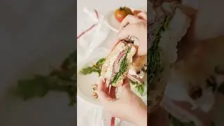 빵부터 직접 만든 잠봉 부라타 포카치아 샌드위치 🥪 Jambon Burrata Focaccia Sandwic