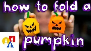 How To Make An Origami Water Bomb Pumpkin