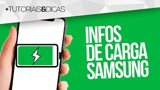 🔋 Como mostrar INFORMAÇÕES DE CARREGAMENTO no CELULAR SAMSUNG