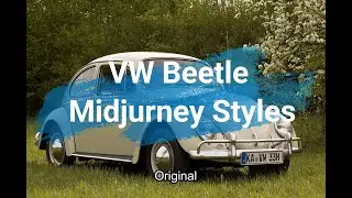 The People's Cars – VW Beetle - 10 Different Fictional Styles by Midjurney (77)