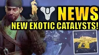 Destiny 2 News: NEW EXOTIC CATALYSTS! Big Clan Changes! | Season 6 Info