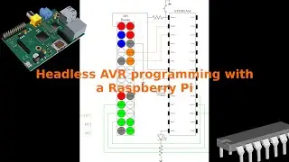 Headless AVR programming with a Raspberry Pi (avrdude, avg-gcc, Atmel AMEGA8L)